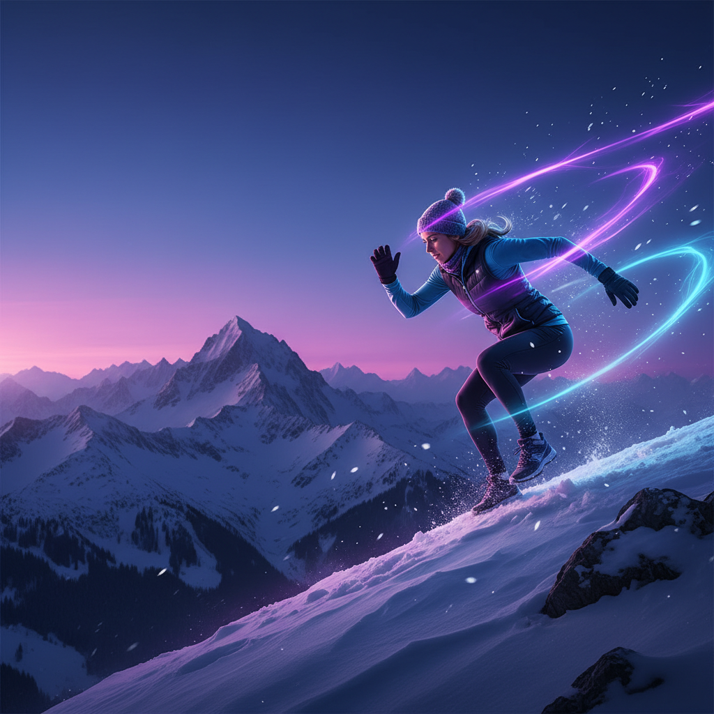 iOS Event Card Sample - Winter Fitness Challenge